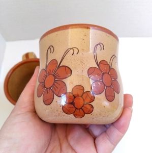 Tonala El Palomar Clay Pottery Mugs